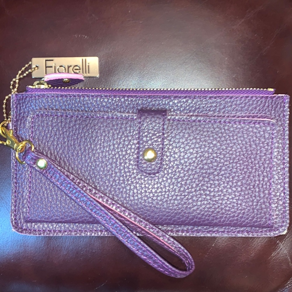 Purple Fiorelli Clutch/Wristlet